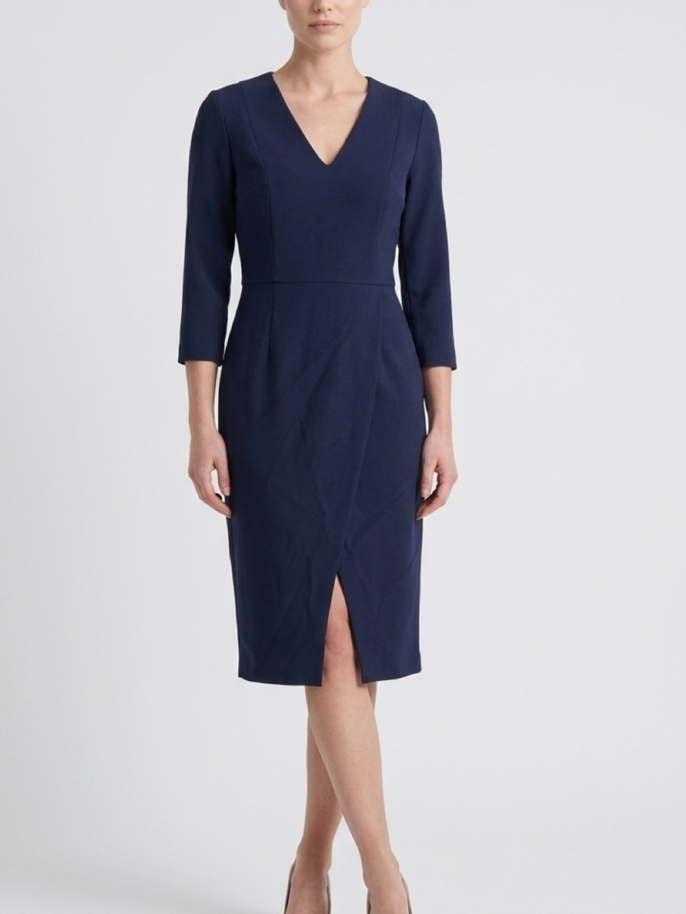Black Halo Midi Dress